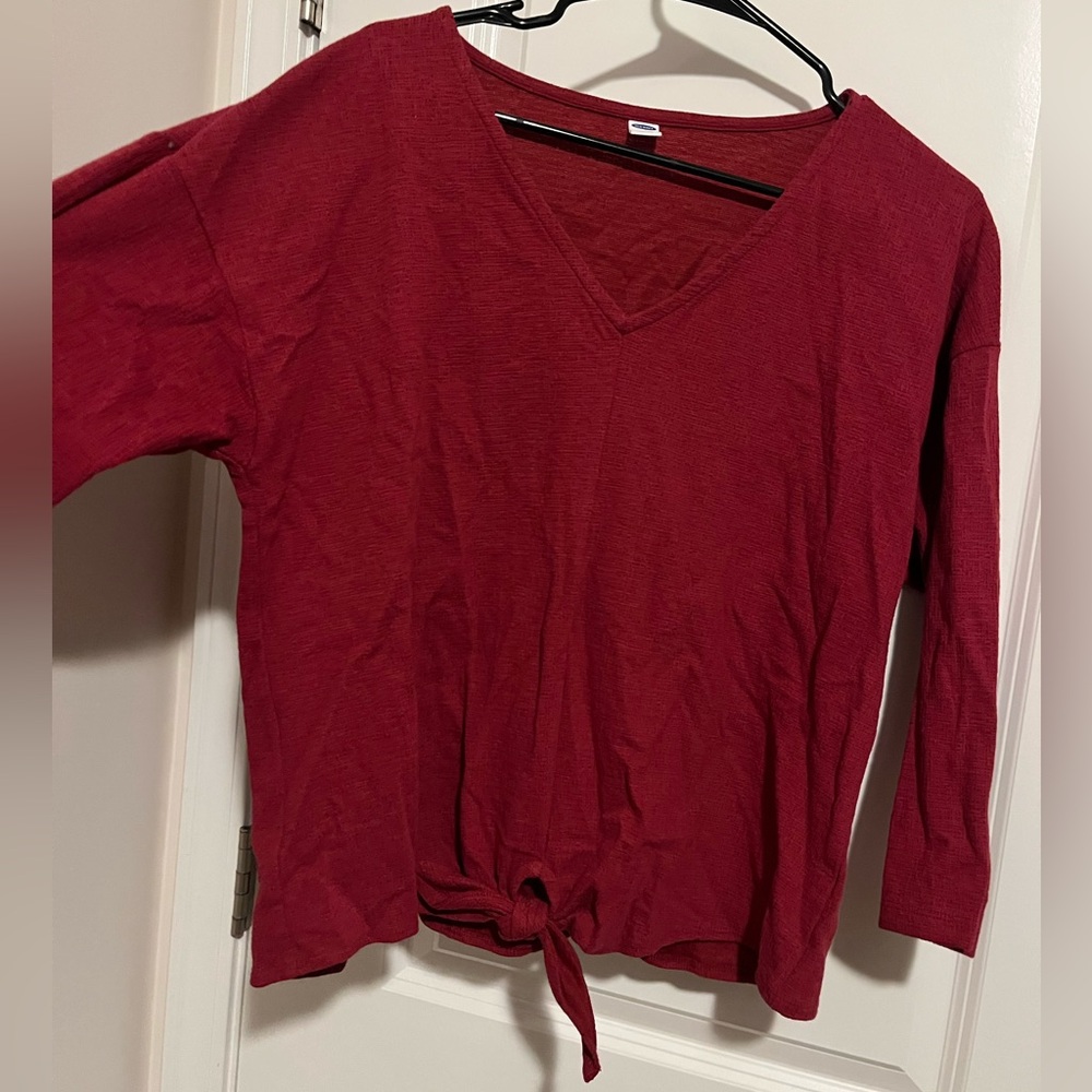 Red Old Navy Top